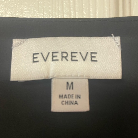 NWOT Evereve Olympia Mini Dress M Floral Chiffon Ruffle Tiered,pockets,feminine - Picture 3 of 6